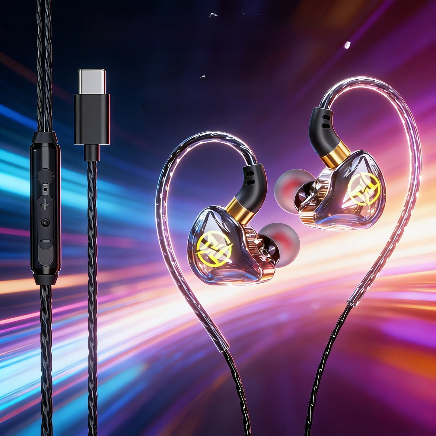 Auriculares intraauriculares con cable con micr�fono