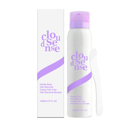 Mousse depilatoria suave para el cuerpo