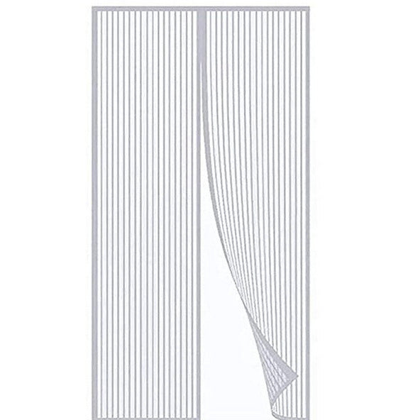 Puerta mosquitera de malla transpirable para cortinas magn�ticas para mosquitos