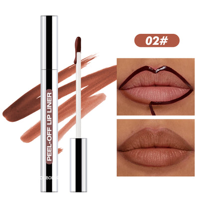 Delineador de labios mate peel-off
