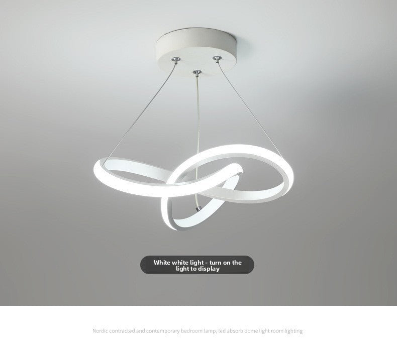 Luz LED moderna ajustable para colgar