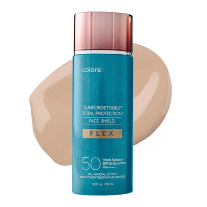 Crema solar mineral con color y protecci�n SPF