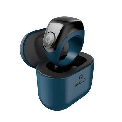 Anillo inteligente Bluetooth para fitness con funda de carga