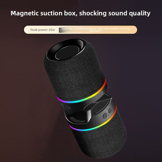 Altavoz Bluetooth de tipo dividido magn�tico con graves