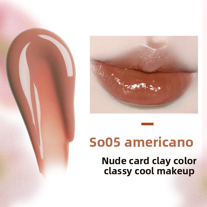 Brillo de labios s�lido con acabado espejo