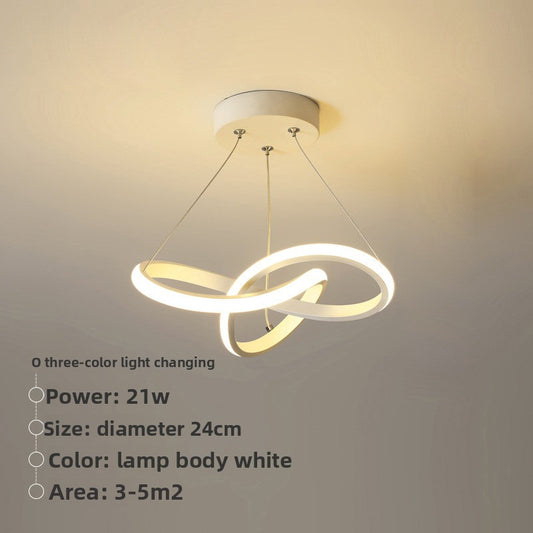 Luz LED moderna ajustable para colgar