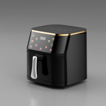 Freidora de aire visible de gran capacidad