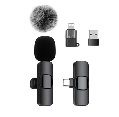 Micr�fono inal�mbrico K9 con reducci�n de ruido