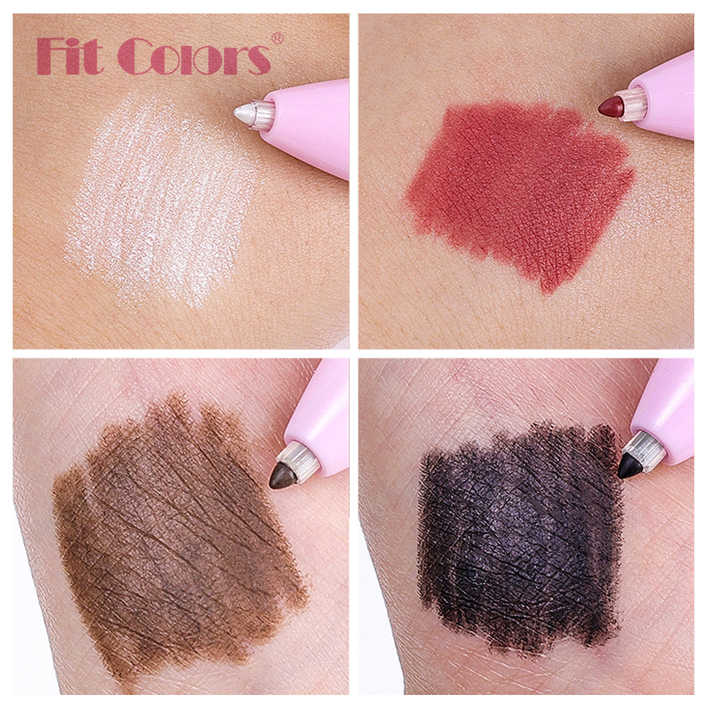 L�piz port�til de maquillaje multifuncional cuatro en uno