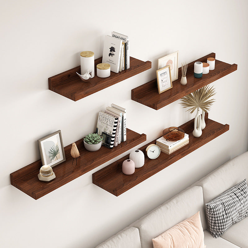 Estanter�a de pared de madera maciza n�rdica