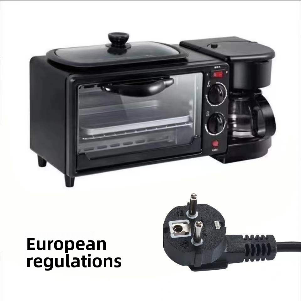 Horno tostador multifunci�n para desayuno con cafetera