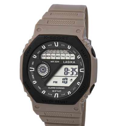 Reloj deportivo multifuncional impermeable
