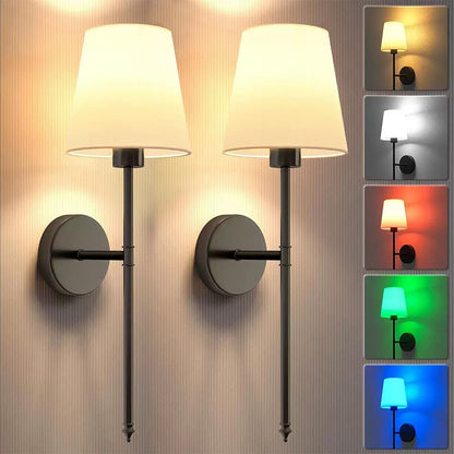 L�mpara de pared de carga inal�mbrica