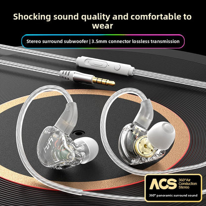 Auriculares gaming con cable y graves pesados